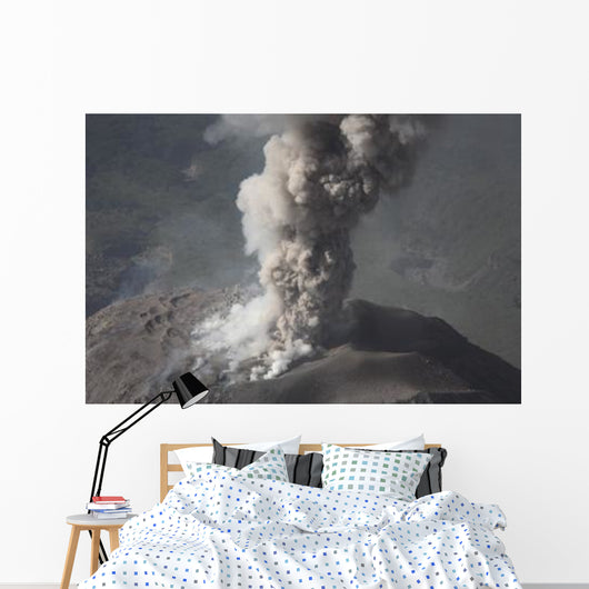 Eruption Ash Cloud from Wall Decal Design 1