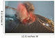 Strombolian Eruption Stromboli Volcano Wall Decal Design 2