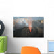 Strombolian Eruption Vent Crater Wall Decal