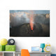 Strombolian Eruption Vent Crater Wall Decal