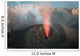 Strombolian Eruption Vent Crater Wall Decal