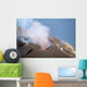 Strombolian Eruption Stromboli Volcano Wall Decal Design 1