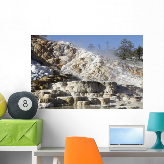 Palette Spring and Travertine Wall Decal Design 2