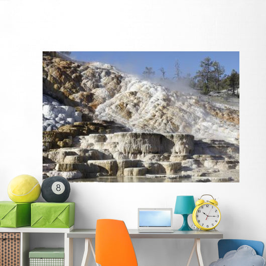 Palette Spring and Travertine Wall Decal Design 2