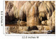 Cleopatra Terrace Mammoth Hot Wall Decal Design 3
