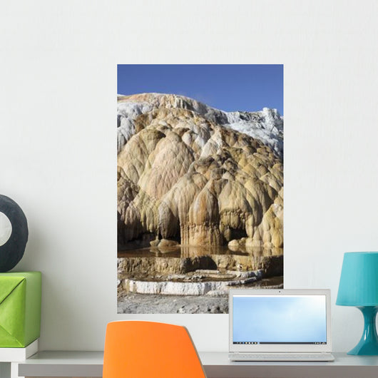 Cleopatra Terrace Mammoth Hot Wall Decal Design 2