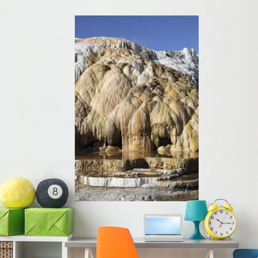Cleopatra Terrace Mammoth Hot Wall Decal Design 2