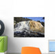 Orange Spring Mound Travertine Wall Decal
