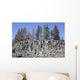 Basalt Columns Formed Cooling Wall Decal Design 1