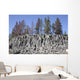 Basalt Columns Formed Cooling Wall Decal Design 1