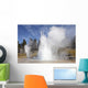 Grand Geyser Erupting Upper Wall Decal Design 3