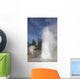 Grand Geyser Erupting Upper Wall Decal Design 1