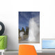 Grand Geyser Erupting Upper Wall Decal Design 1
