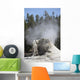 Giant Geyser Steaming Geyserite Wall Decal