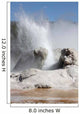 Grotto Geyser Erupting Upper Wall Decal