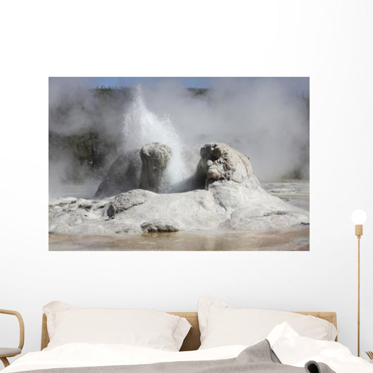 Grotto Geyser Eruption Upper Wall Decal