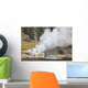 Riverside Geyser Erupting Upper Wall Decal Design 1