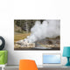 Riverside Geyser Erupting Upper Wall Decal Design 1