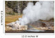 Riverside Geyser Erupting Upper Wall Decal Design 1
