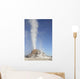 White Dome Geyser Erupting Wall Decal Design 2