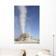 White Dome Geyser Erupting Wall Decal Design 2