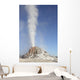 White Dome Geyser Erupting Wall Decal Design 2