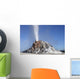 White Dome Geyser Erupting Wall Decal Design 1