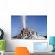 White Dome Geyser Erupting Wall Decal Design 1