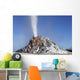 White Dome Geyser Erupting Wall Decal Design 1