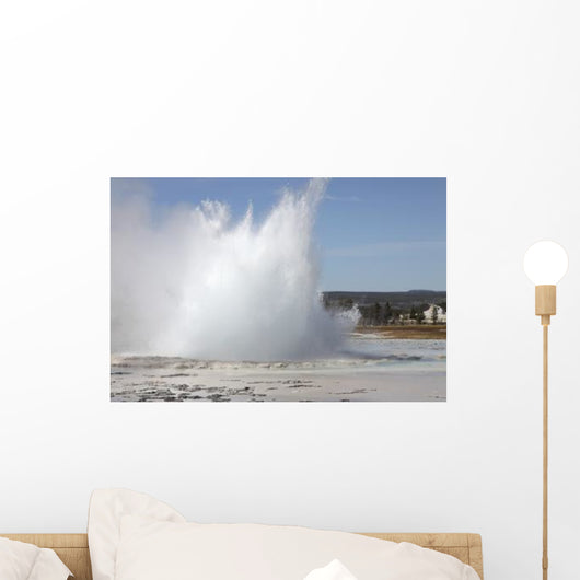 Great Fountain Geyser Eruption Wall Decal