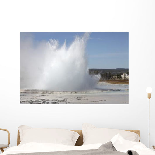 Great Fountain Geyser Eruption Wall Decal