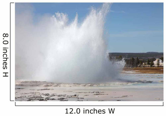 Great Fountain Geyser Eruption Wall Decal