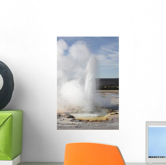 Clepsydra Geyser Eruption Upper Wall Decal