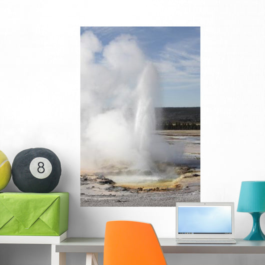 Clepsydra Geyser Eruption Upper Wall Decal