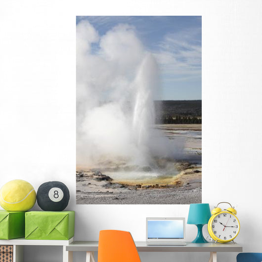Clepsydra Geyser Eruption Upper Wall Decal