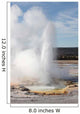 Clepsydra Geyser Eruption Upper Wall Decal