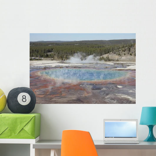 Grand Prismatic Spring Midway Wall Decal