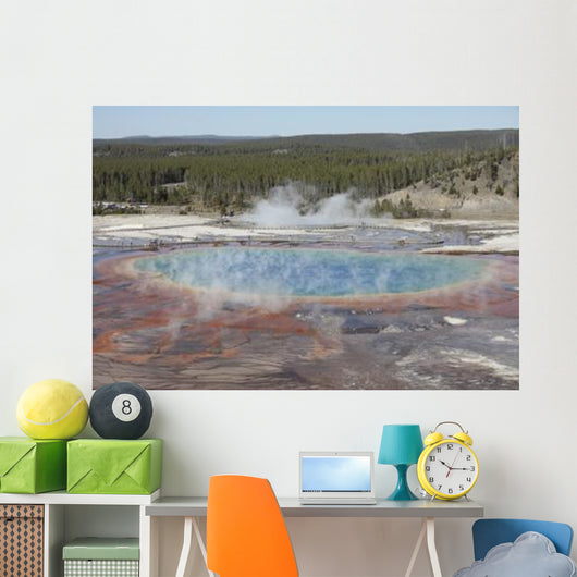 Grand Prismatic Spring Midway Wall Decal