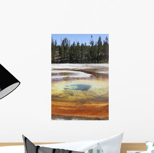 Chromatic Pool Hot Spring Wall Decal Design 3