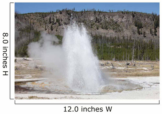 Jewel Geyser Upper Geyser Wall Decal