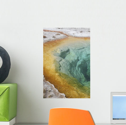Morning Glory Pool Hot Wall Decal Design 1