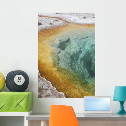 Morning Glory Pool Hot Wall Decal Design 1