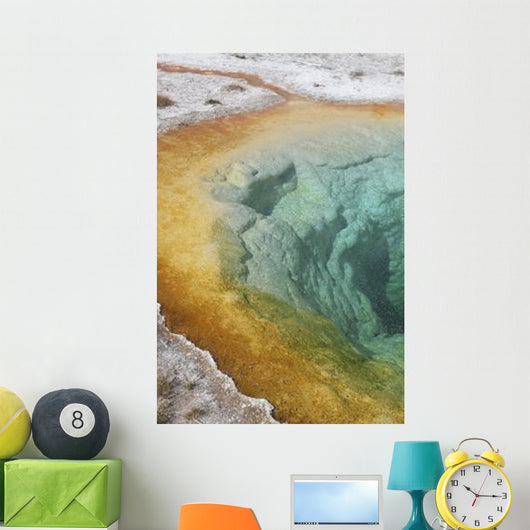 Morning Glory Pool Hot Wall Decal Design 1