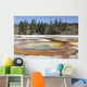 Chromatic Pool Hot Spring Wall Decal Design 2