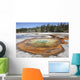 Chromatic Pool Hot Spring Wall Decal Design 1