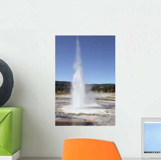 Sawmill Geyser Upper Geyser Wall Decal