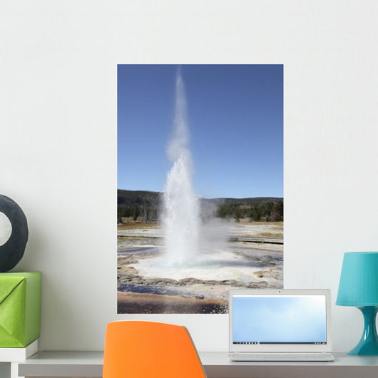 Sawmill Geyser Upper Geyser Wall Decal