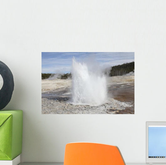 Plume Geyser Eruption Upper Wall Decal