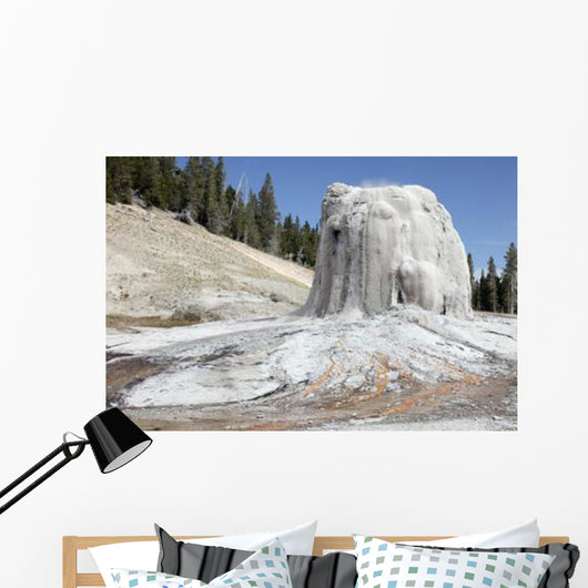 Lone Star Geyser Geyserite Wall Decal Design 1