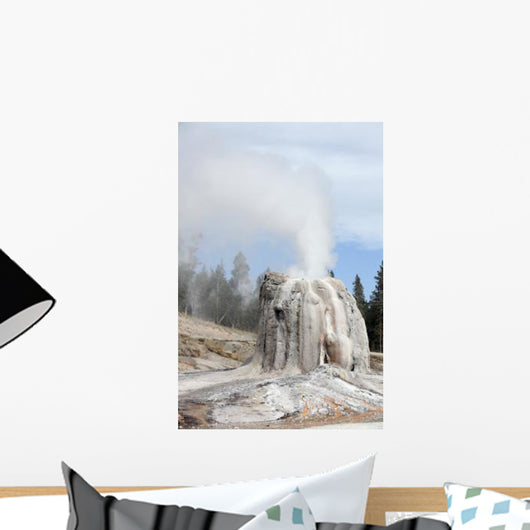 Lone Star Geyser Erupting Wall Decal